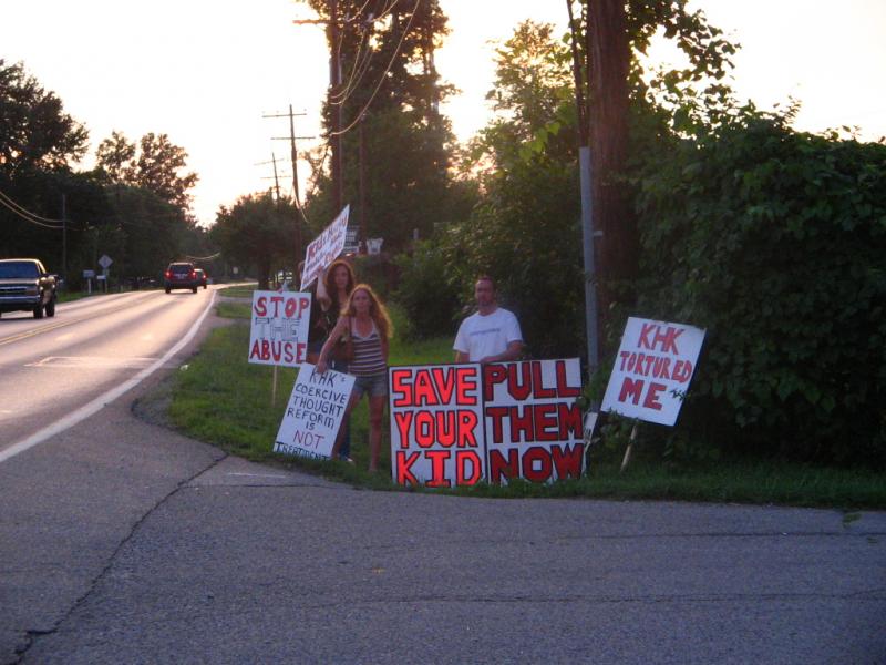 July 11, 2008 KHK/PFC Protest, Milford, Ohio